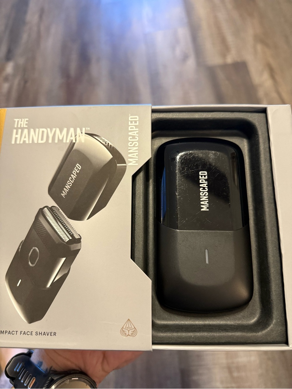 MANSCAPED® The Handyman™ Compact Face Shaver – Portable Men’s Groomer